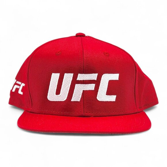 ​UFC Ultimate Fighting Championship Snapback Adjustable Baseball Cap Red - NEW - Picture 2 of 4